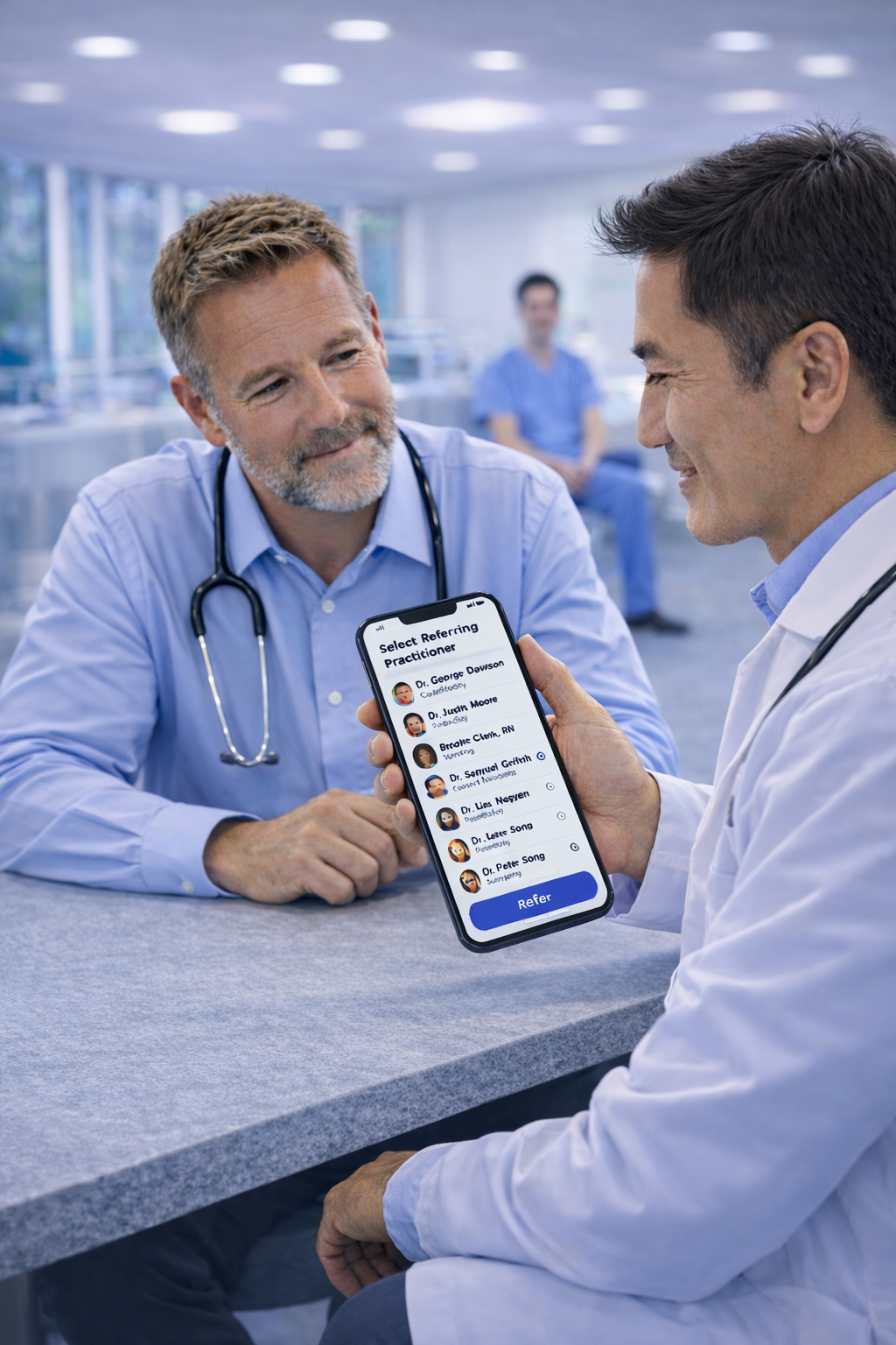 Doctors using Amy for referrals