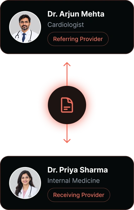 Complete Referral Left Diagram